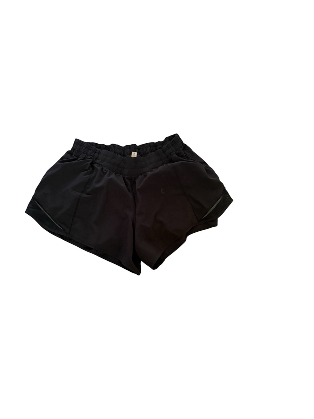 lululemon athletica Black Athletic Shorts with Elastic Waist